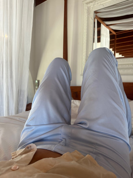 Aure Pants in Blue Iris