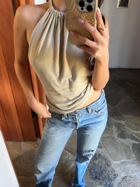 Inés knit halter
