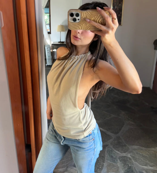 Inés knit halter