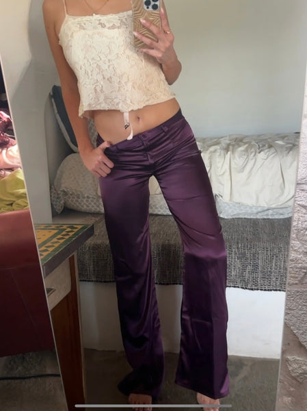 Veronica plum pants