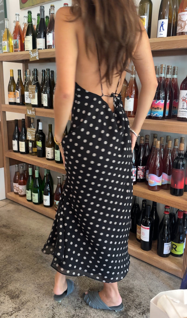 michelangelo polka dot midi dress Aurelia Polkadot Midi dress Enduring Kairos