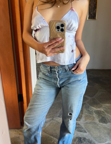 Lavender Rosé top
