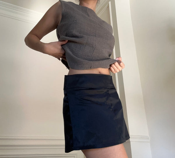Perlé Skirt in Black