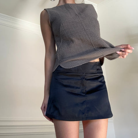 Perlé Skirt in Black