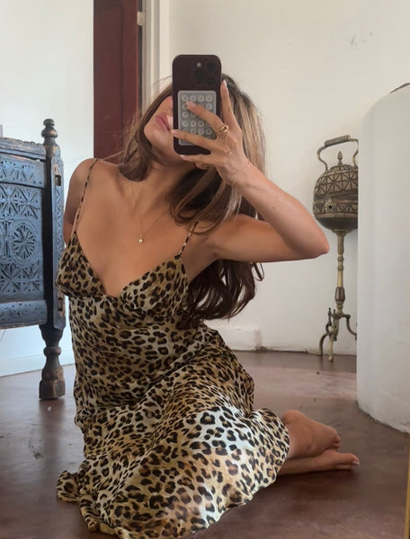 Leopard de marly Midi Dress