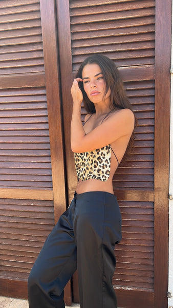 Leopard Athena Top