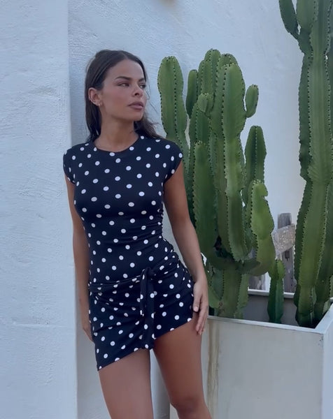 Pandora Mini Dress in Dots