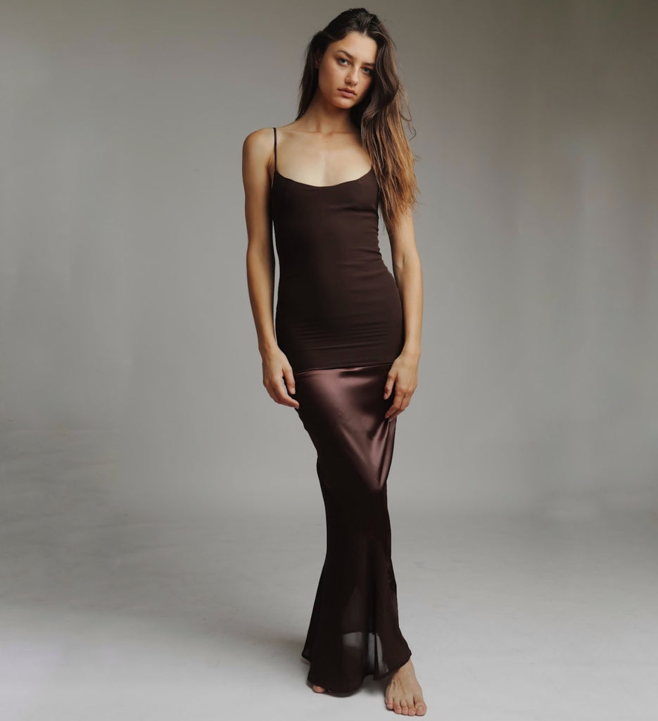 kensington maxi dress plum brown Kensington Plum Brown Maxi Dress