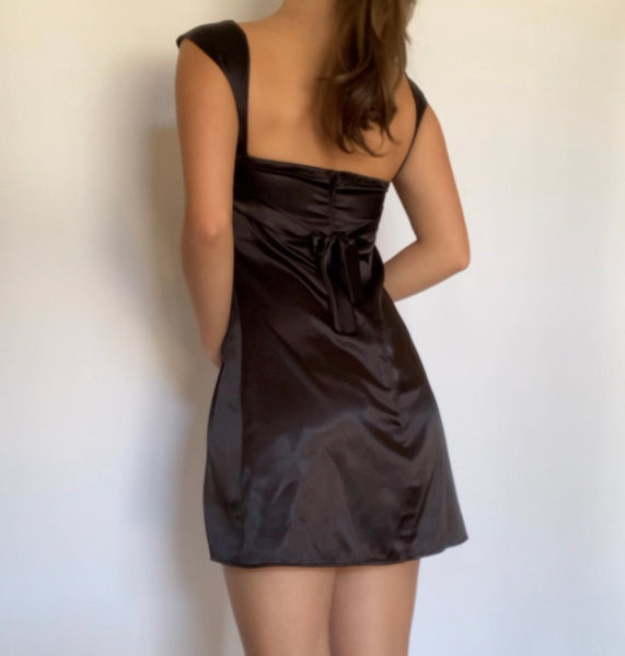 Black Bisous Mini Dress