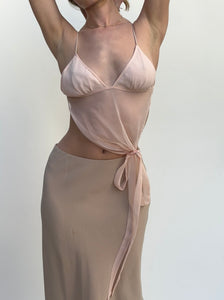 Scarlett Top in Ballet Pink