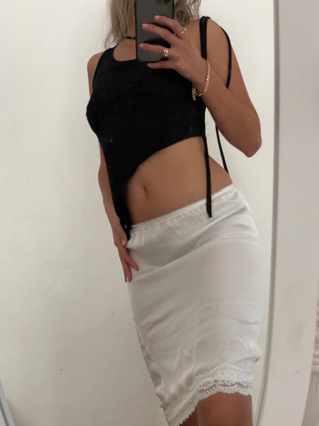 White Helena Skirt